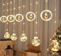 LUCE DECORATIVAS CASCADA DE NAVIDAD